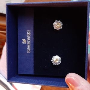 Swarovski Crystal Sunshine Stud Earrings